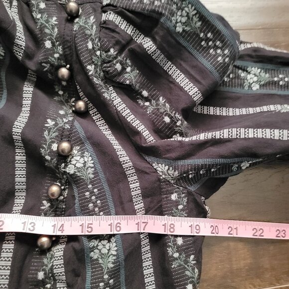 Free People Sorel Cottage Jacket Womens L Enchanting Medieval Vintage Victorian - Picture 6 of 8